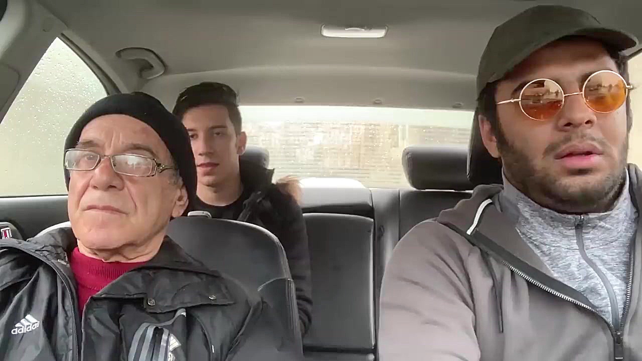 دوربین مخفی رپ خوندن راننده اس...