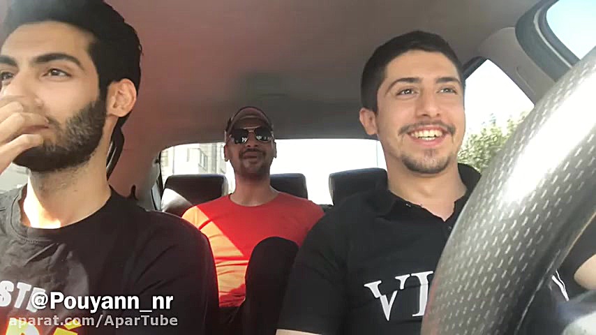 دوربین مخفی تشنج در ماشین  پوی...