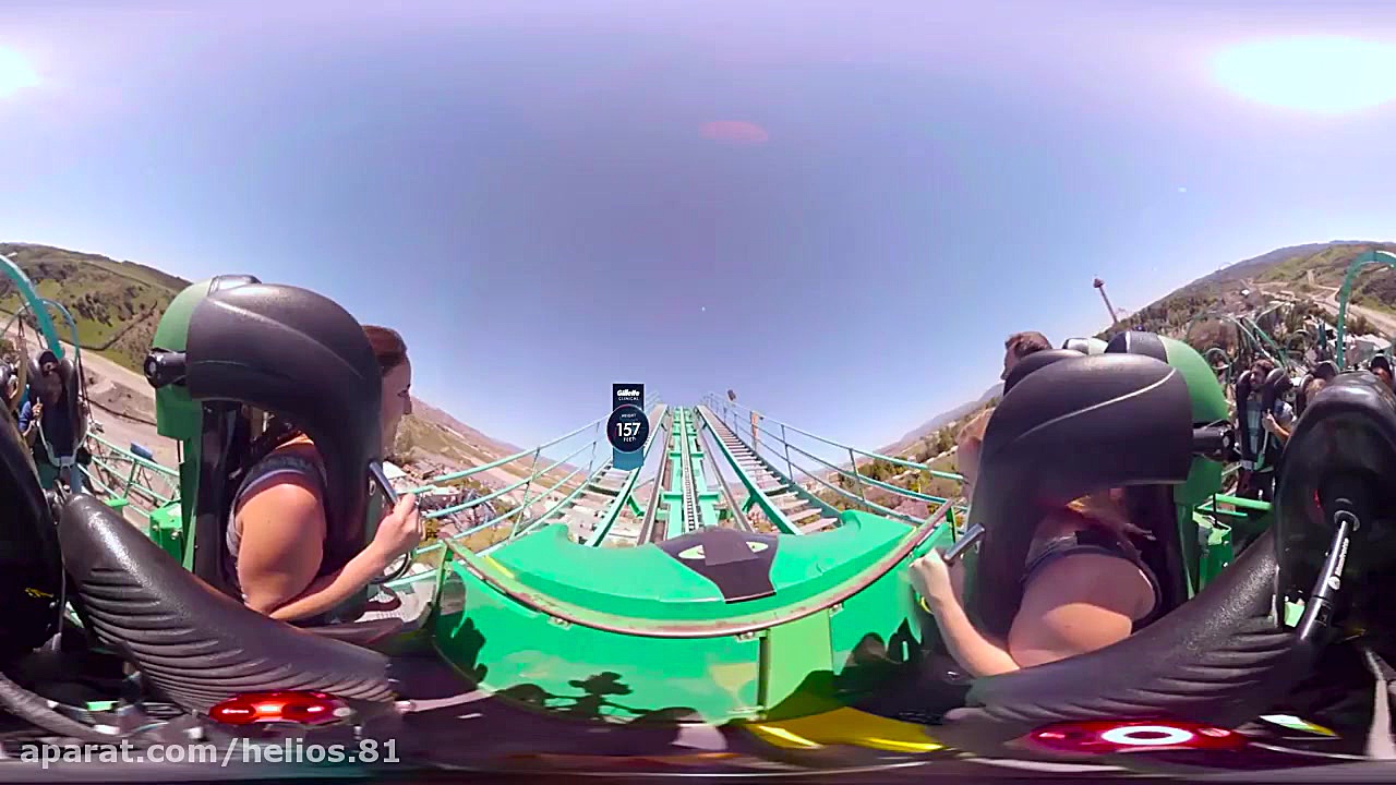 ترن هوایی با دوربین 360 درجه