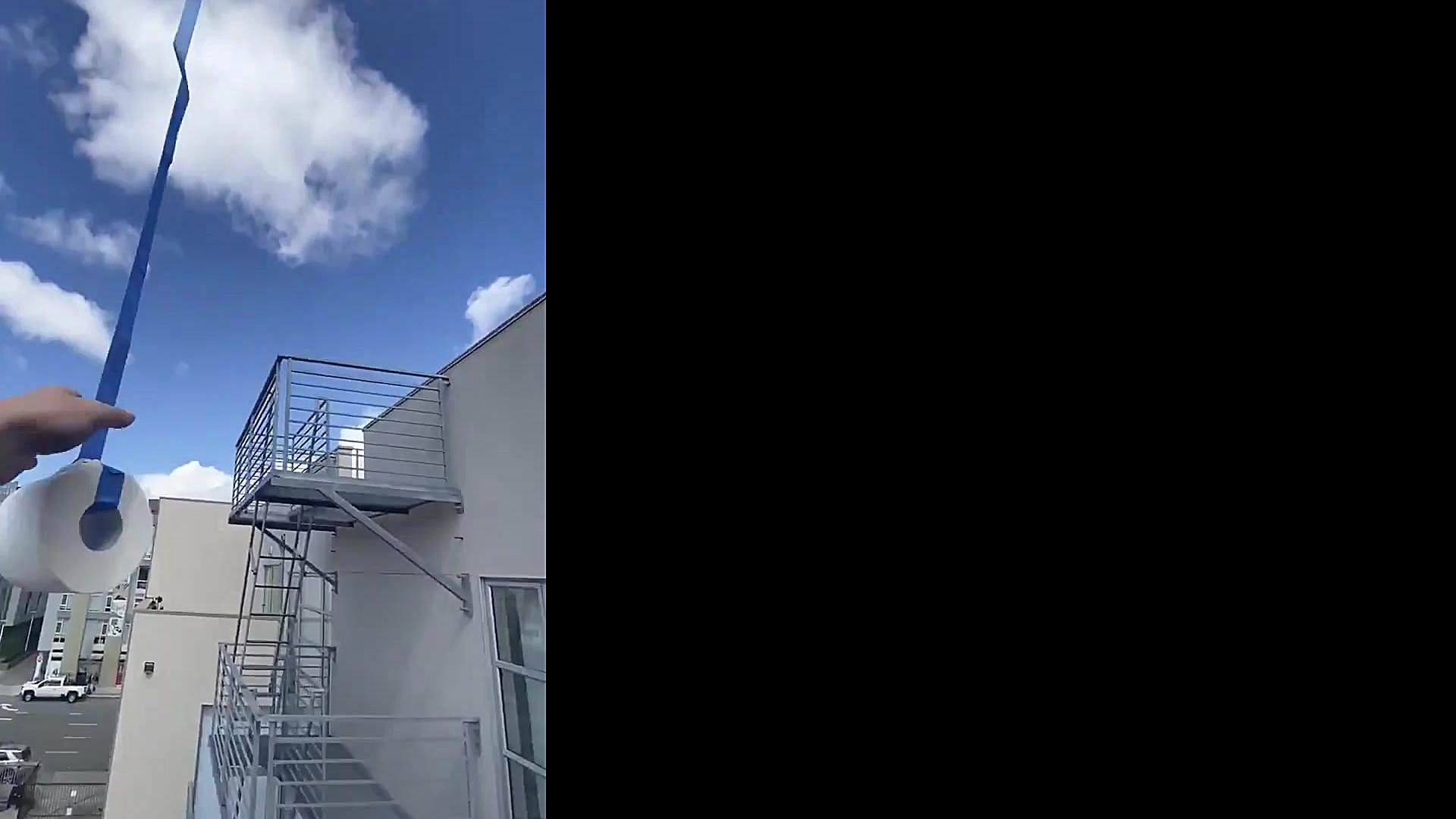 تحویل دستمال توالت به خانه نشی...