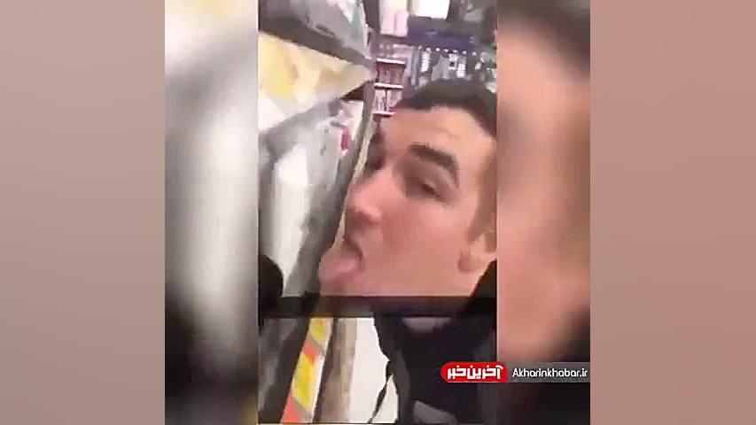 لیس زدن قفسه های فروشگاه