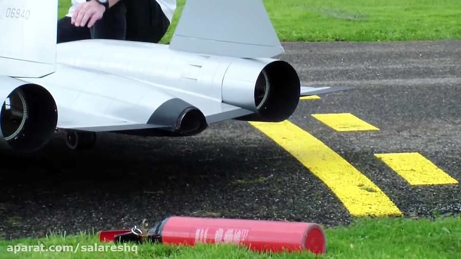 ترسناک ترین جت های مدل SR71 Blackbird Giant Remote Control Turbine Jet