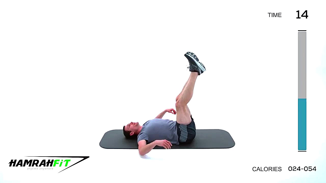 10 دقیقه تمرین تقویت عضلات شکم...