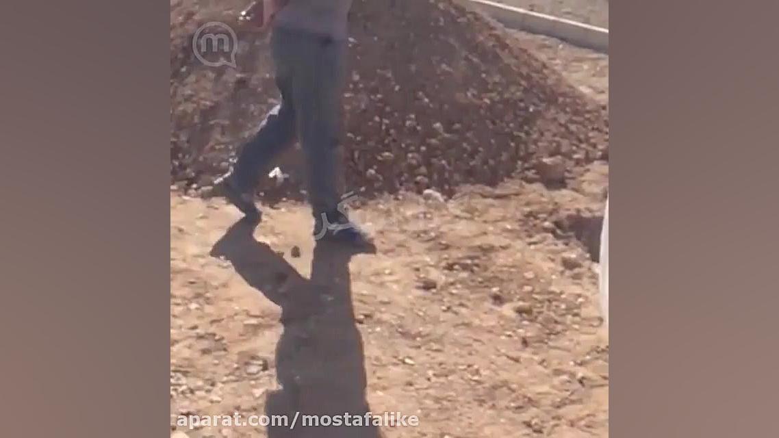 دفن بیمار مبتلا به کرونا در اص...