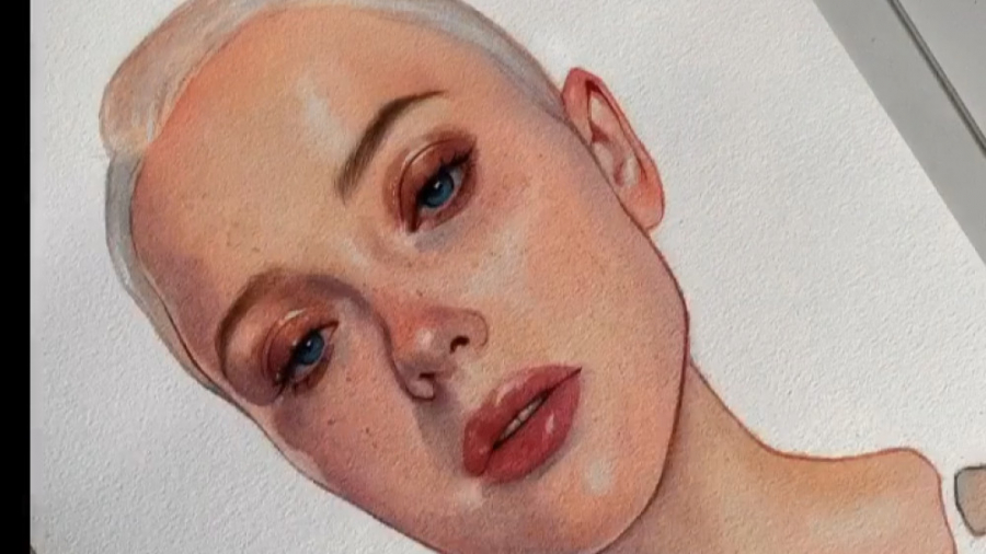 نقاشی ابرنگ