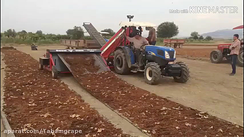 دستگاه برداشت کشمش