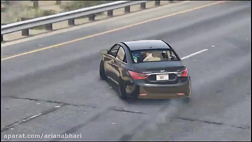 تعقیب گریز جنجالی هیوندای سونا...
