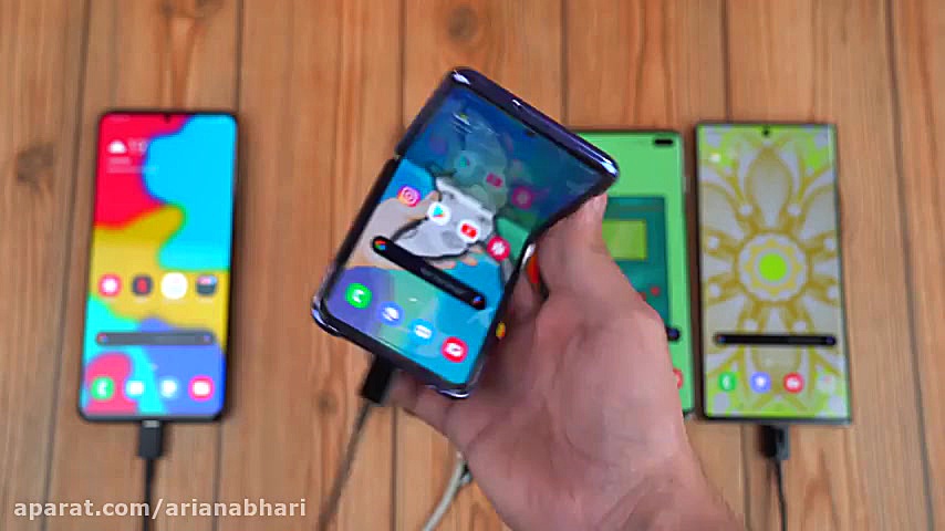 مقایسه مصرف شارژ باتری گوشی ها...