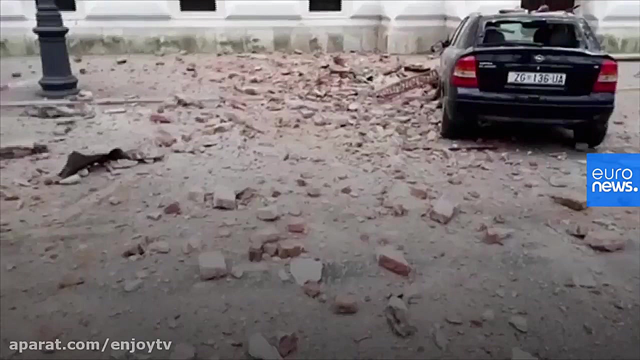 زلزله ۵.۳ ریشتری پایتخت کرواسی...