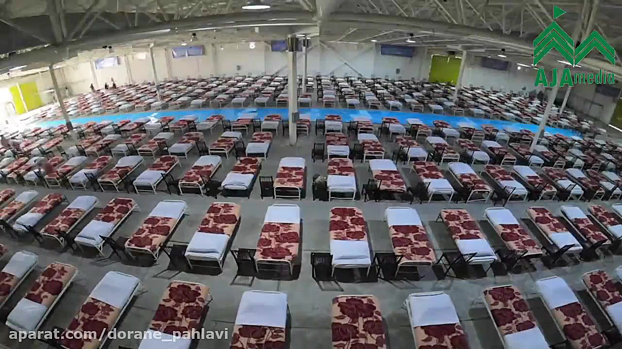 برپایی بیمارستان 2000 تخت خواب...