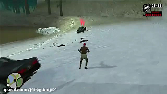 مرحله مخفی سفینه فضایی در gta...