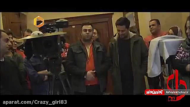 اولین پشت صحنه سریال دل