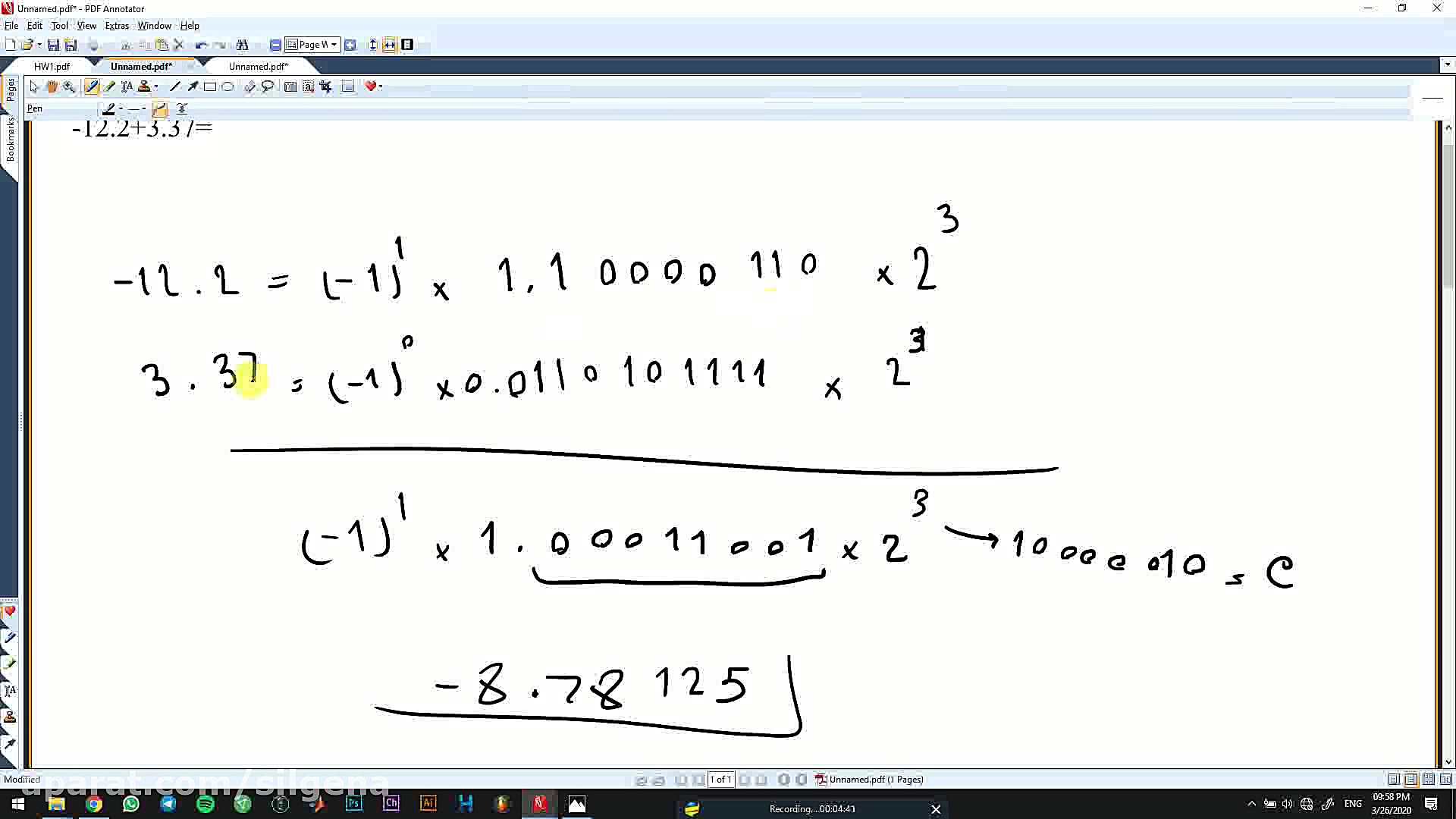 تمرین سری اول سوال 5