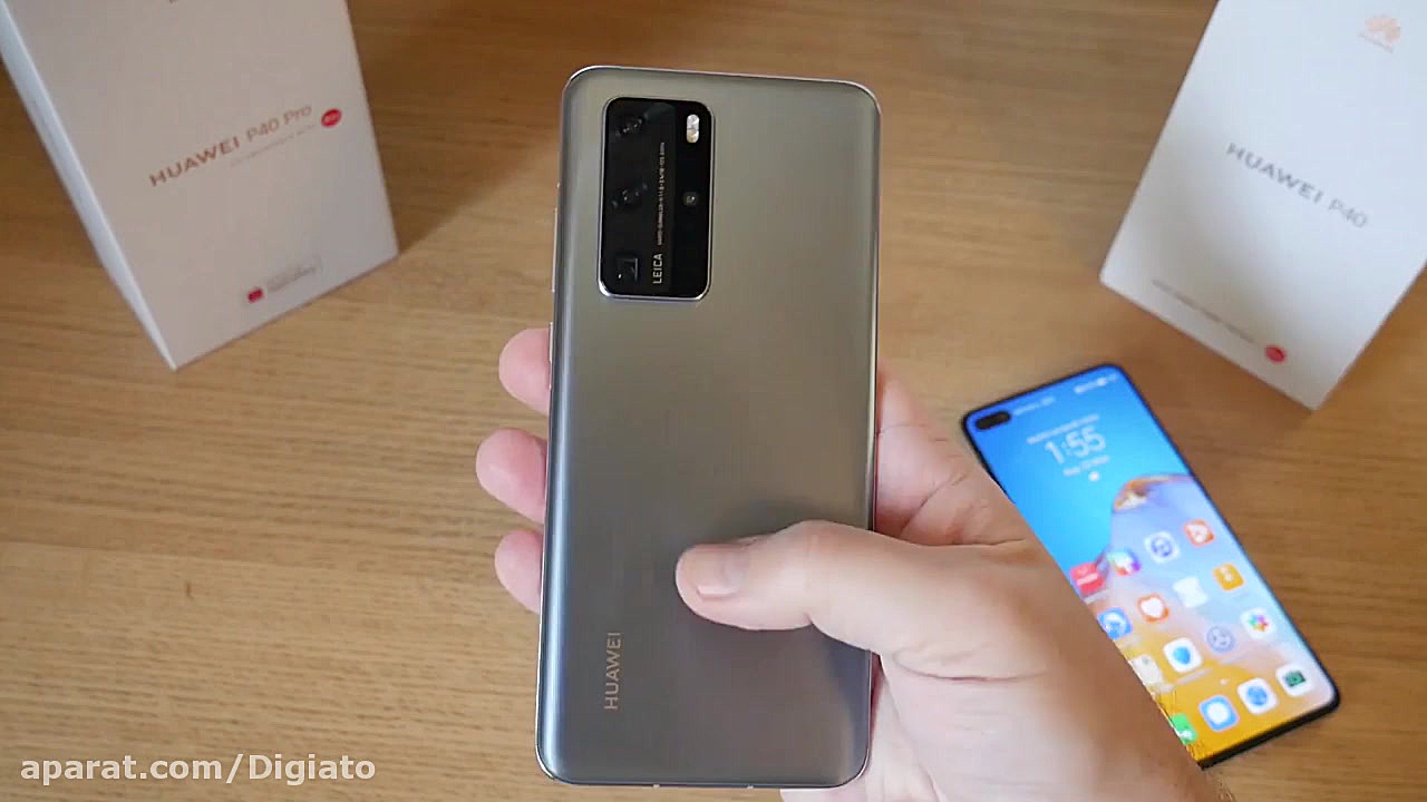 نگاه نزدیک به هواوی p40 و p40...