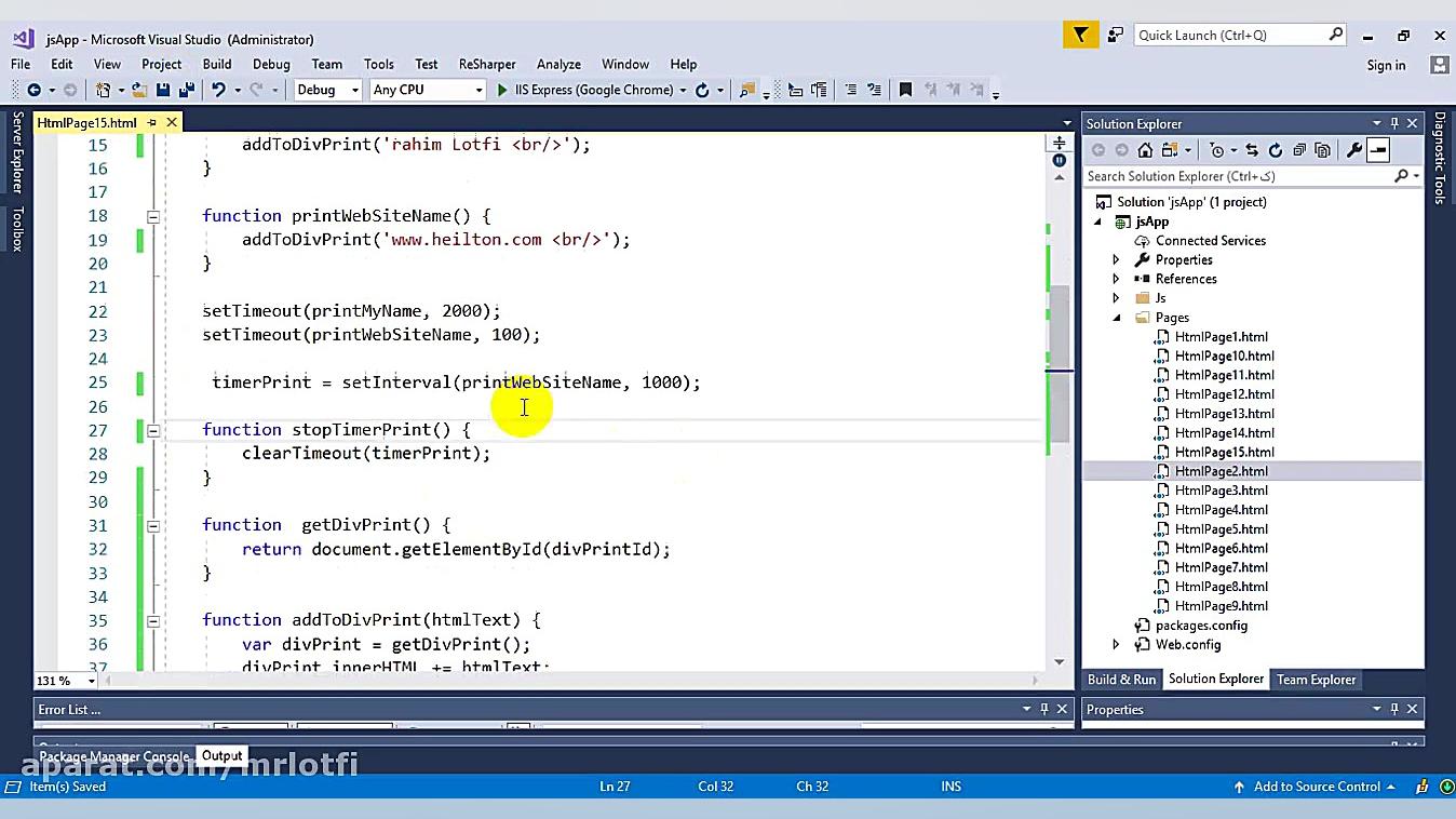 بهینه سازی کد Refactor در زبان...