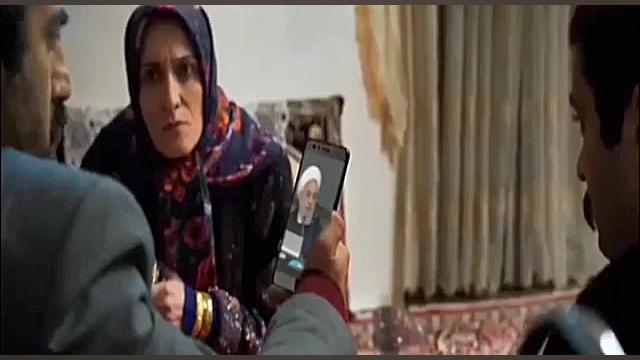 تماس تصویری رئیس جمهور حسن روح...