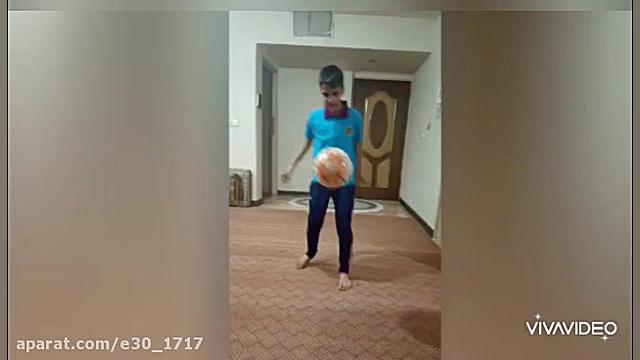 مهارت زیبای بازیکن۱۱ سال سپاها...