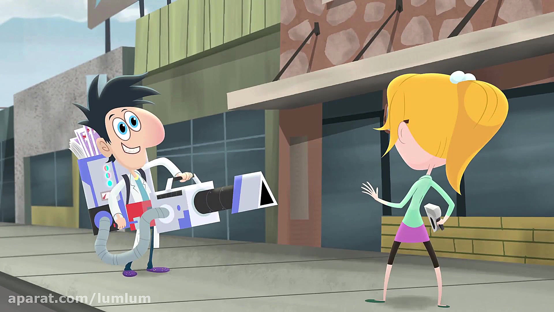 انیمیشن ابری با احتمال بارش کو...