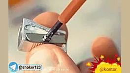 ساخت سیم لخت کن با مداد تراش