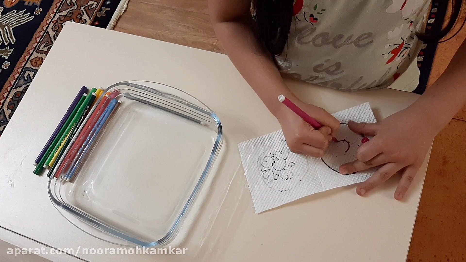 ازمایش جذاب برای سرگرمی بچه ها