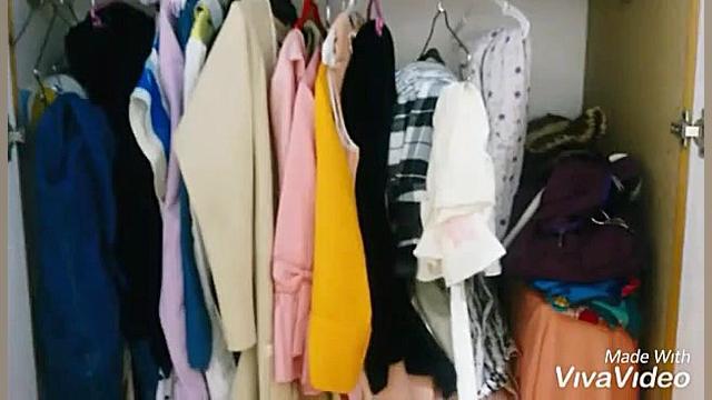 مرتب کردن کمد لباس{ازتون خواهش...