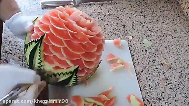 میوه آرایی  تزیین هندوانه