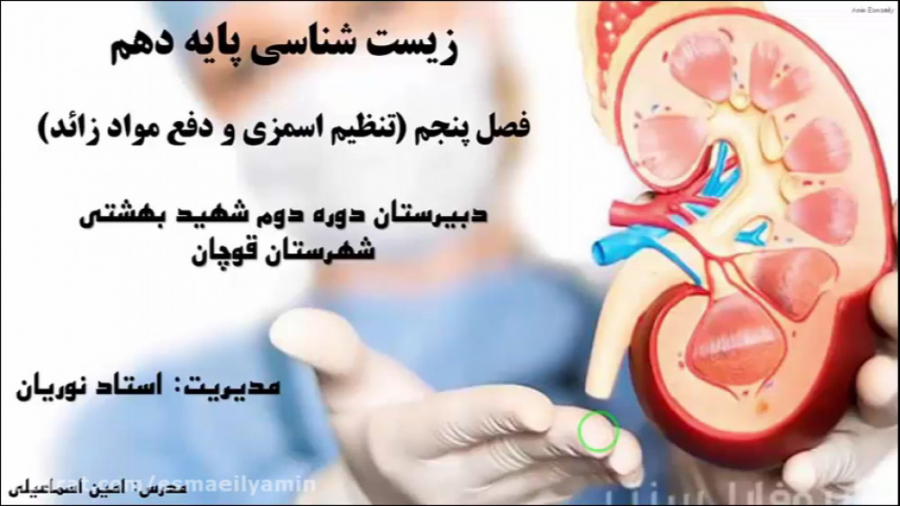 زیست شناسی دهم. فصل پنجم. گفتا...