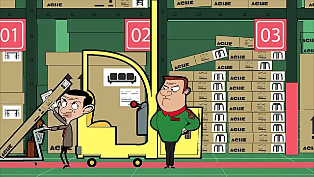 کارتون مستر بین مشکل کک قسمت د...