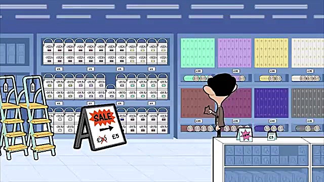 کارتون مستر بین این داستان مشک...