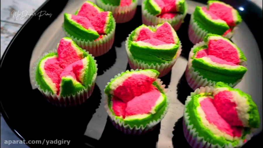 طرز تهیه مافین هندوانه