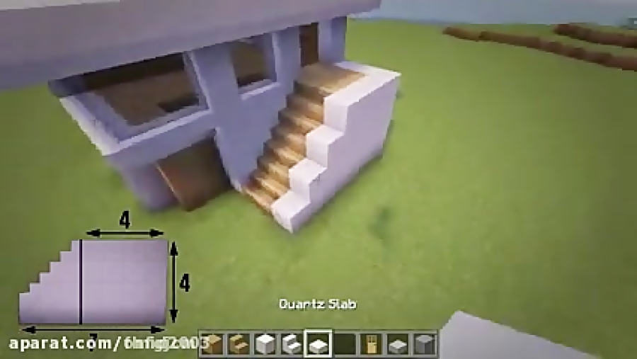 اموزش ساخت خانه مدرن در ماین ک...