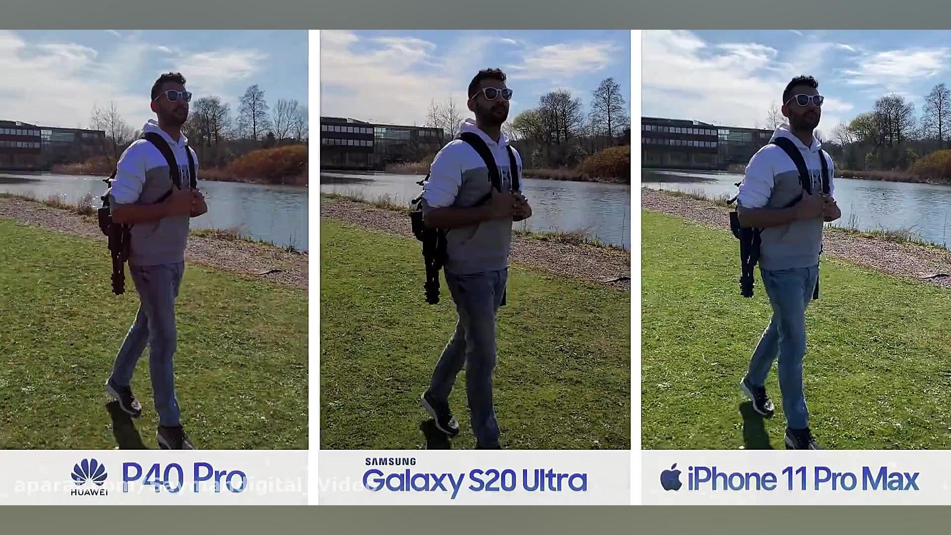 مقایسه دوربین پی 40 پرو با اس...