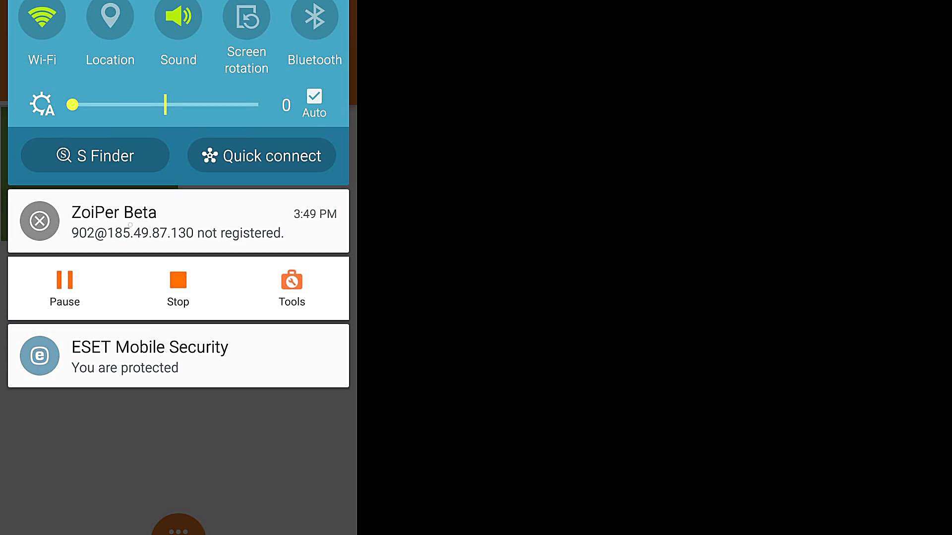 نحوه اطمینان از اتصال اپلیکیشن...