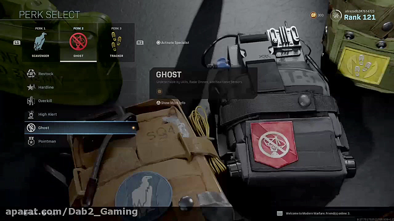 توضیحات perk های کال اف دیوتی...