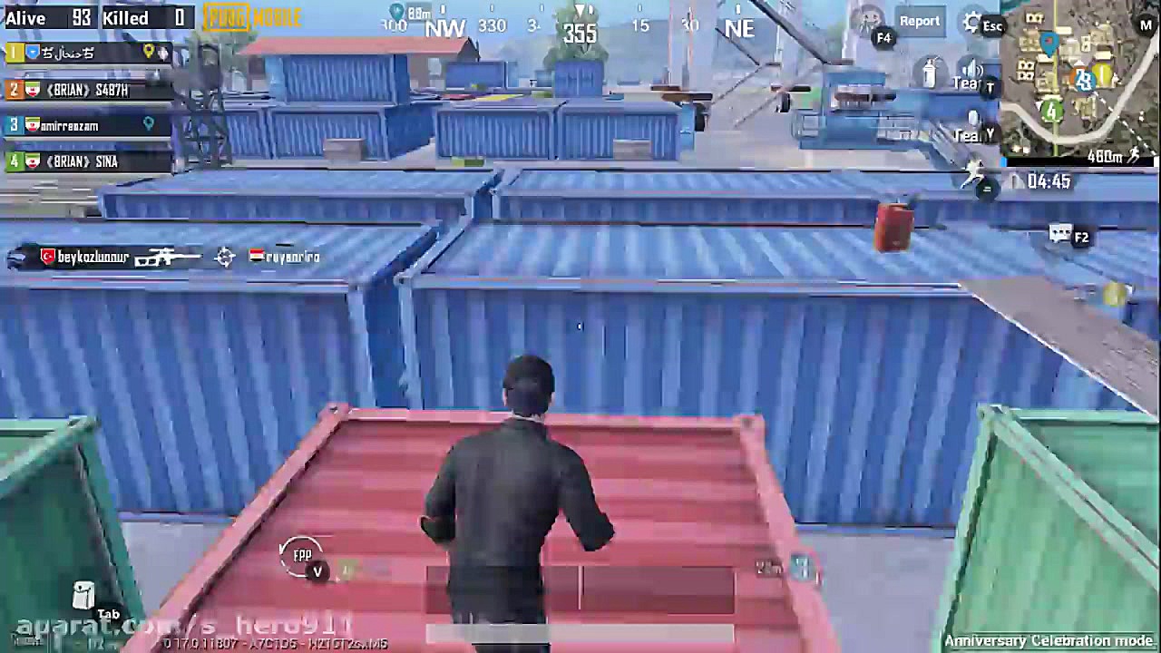 گیم پلی پابجی موبایل