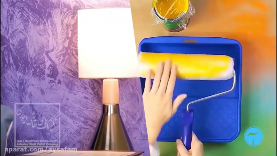 ✅ آموزش تکنیک های نقاشی دیوار...