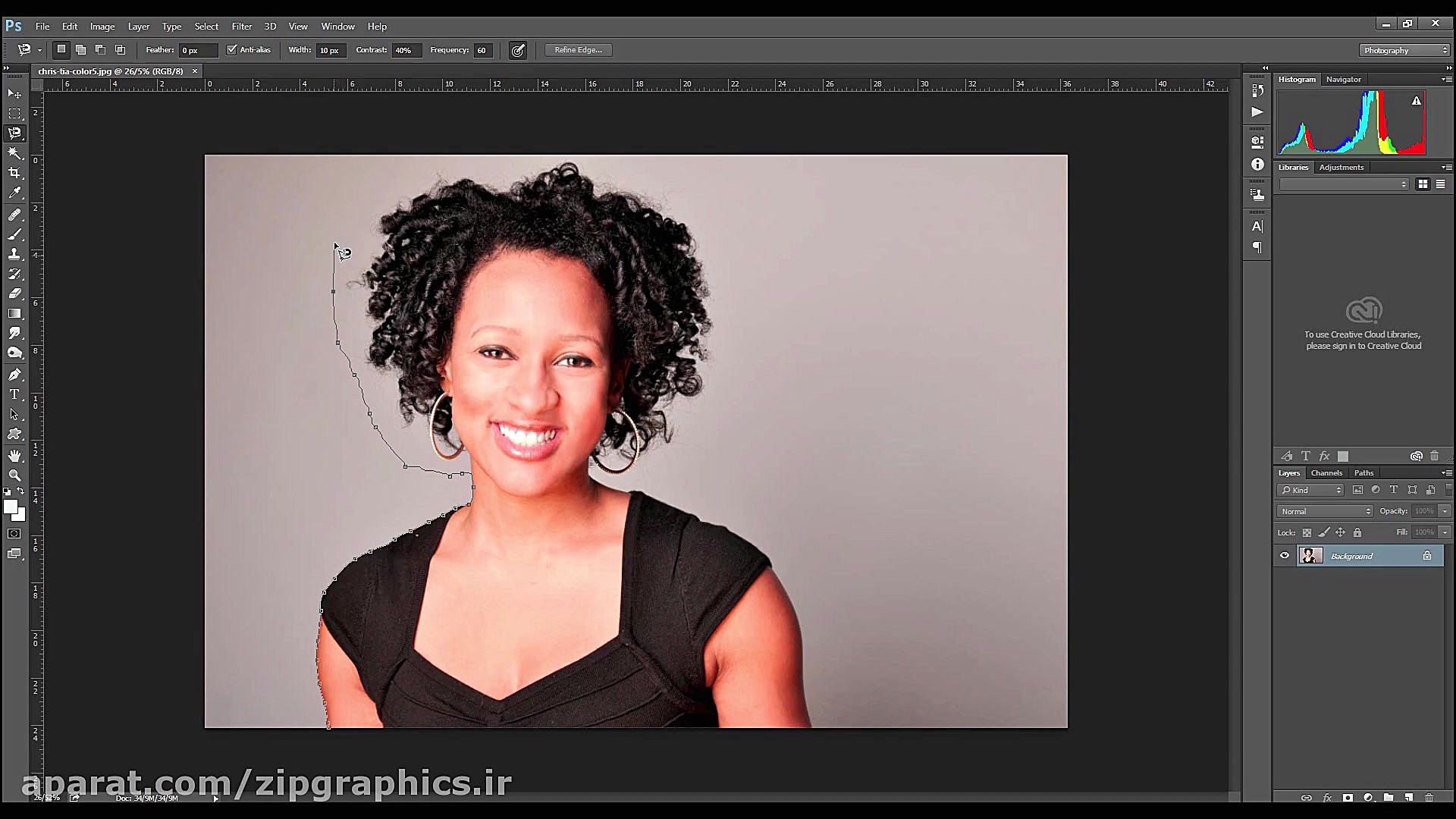 آموزش دوربری حرفه ای مو
