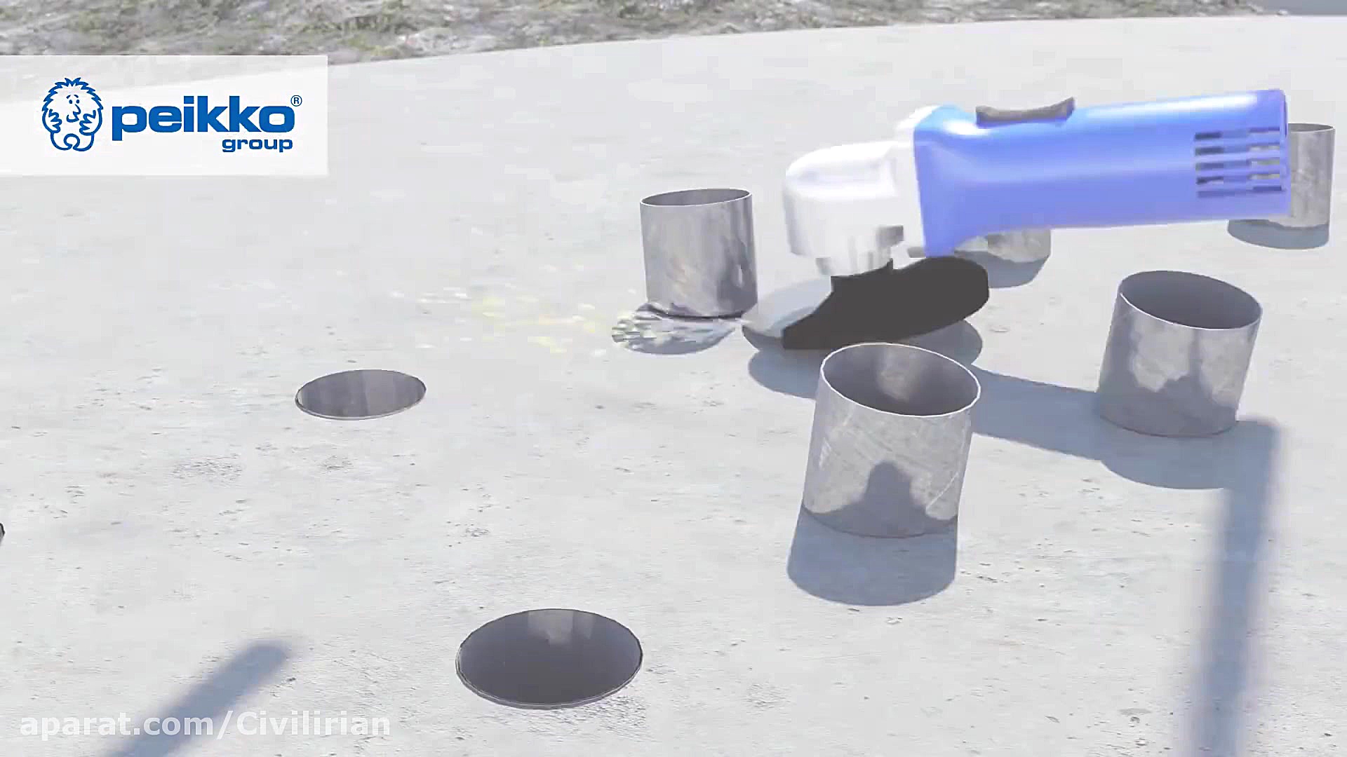 فونداسیون توربین چجوری اجرا می...