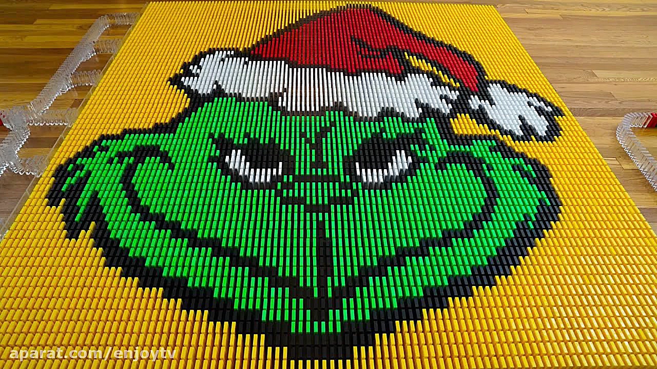 گرینچ در دومینو! دومینو پیوسته