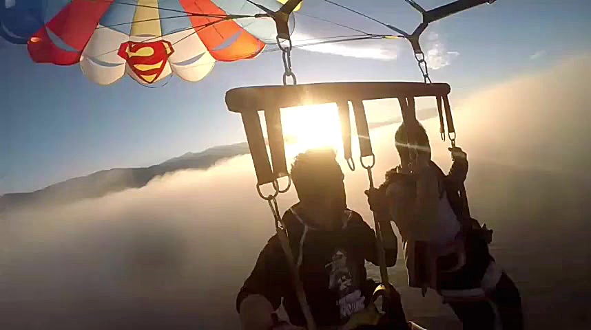 پاراسلینگ رویای آبی کیوان متل...