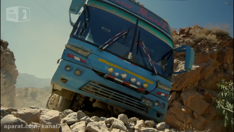 خطرناکترین مسیر اتوبوسرانی جها...