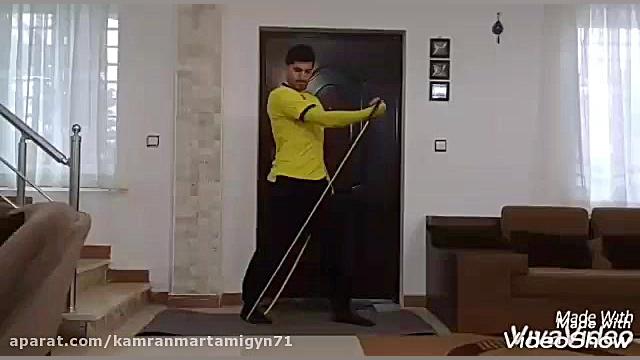 انجام حرکات فول بادی با کش cx...