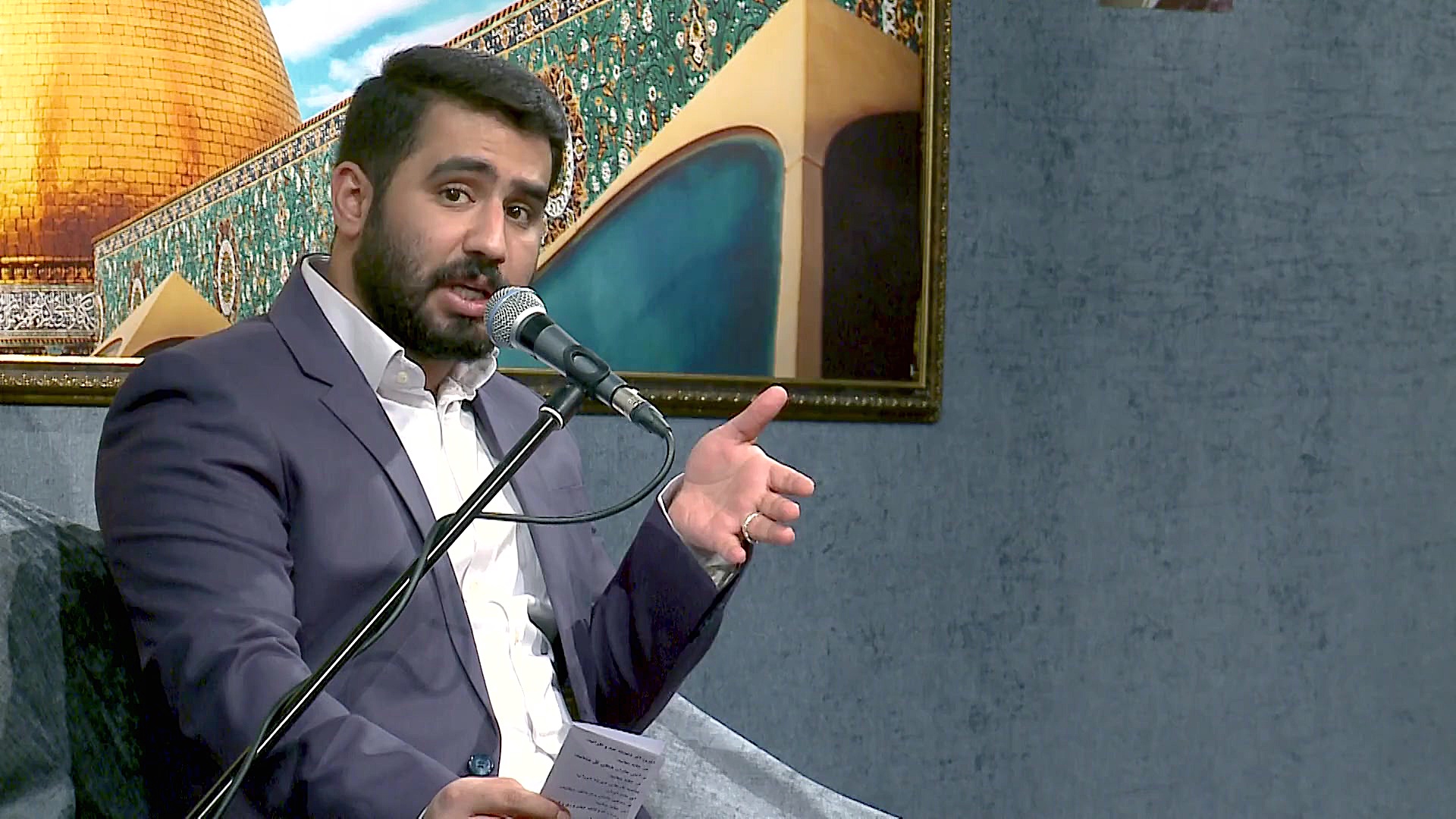 شعرخوانی ( در خانه بمانیم ) کر...