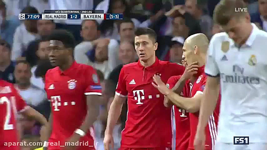 گل های بازی رئال مادرید 4 2 با...