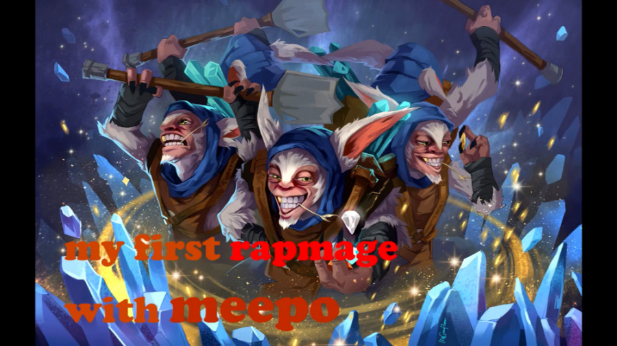 BLACKMIND  Rampage with meepo