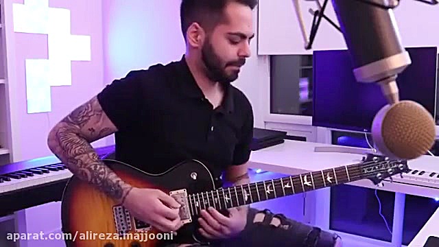 گیتار زدن کوروش کوروش توپیا