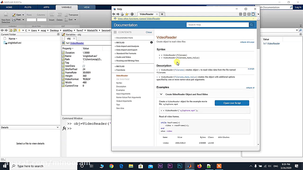 جلسه نهم و دهم عملی: پردازش وی...