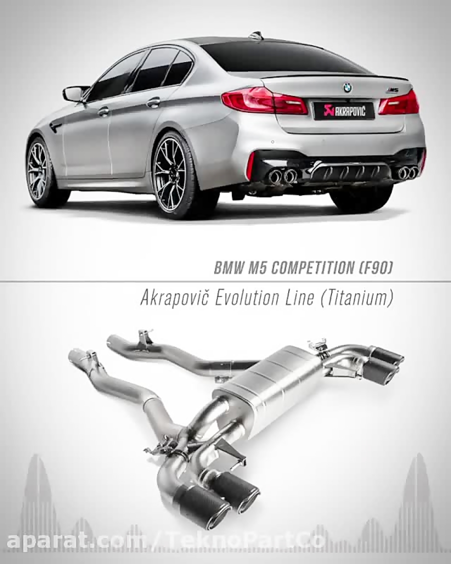 از صدای اگزوز این&zwnj; BMW M5...
