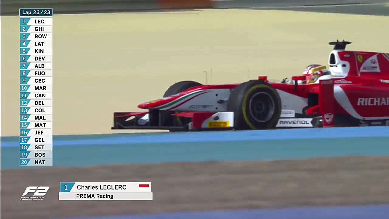 پیروزی فوق العاده چارلز لکلرک...