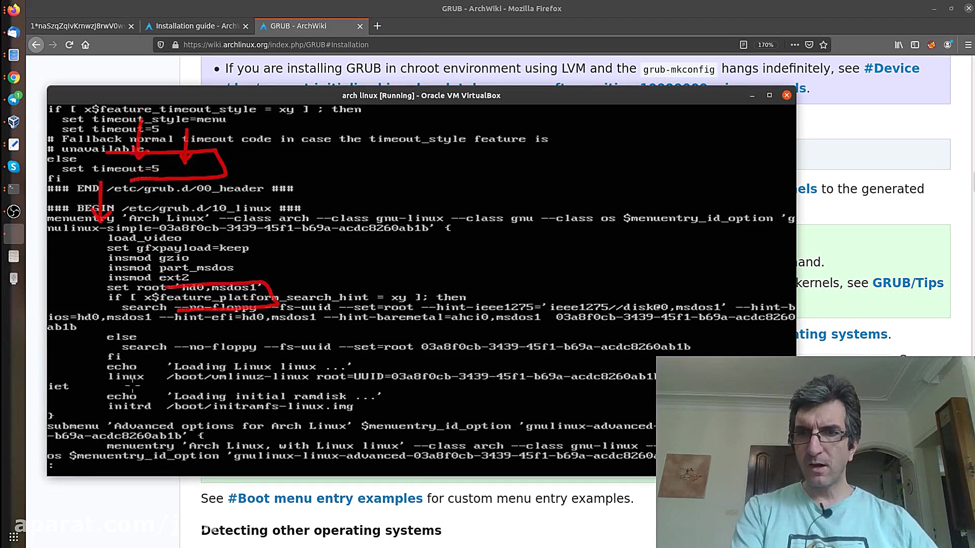 جادی تی وی  نصب و گپ آرچ لینوک...